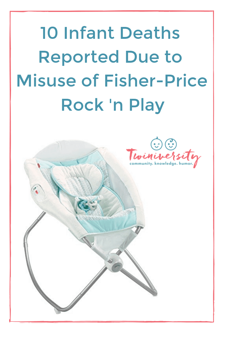 10 Infant Deaths Reported Due to Misuse of Fisher-Price Rock 'n Play