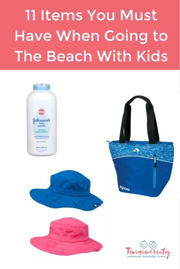 beach with kids