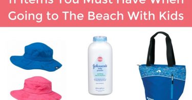 11 items you must have when going to the beach with kids