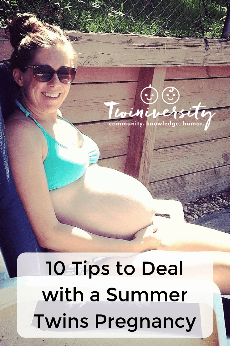 10 Tips to Deal with a Summer Twins Pregnancy