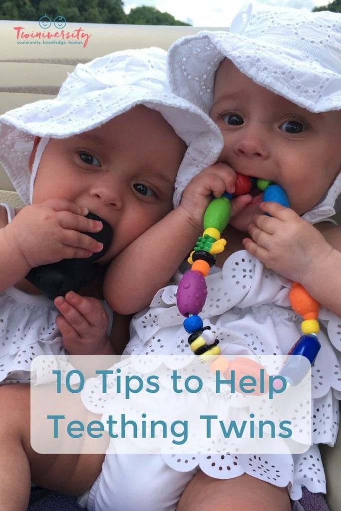 teething twins