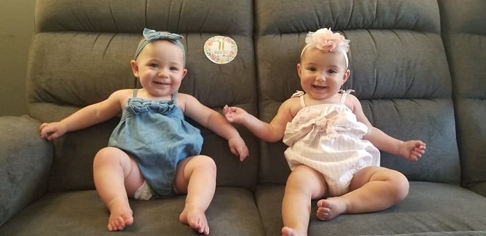 The First Year with Twins 11 Months Old