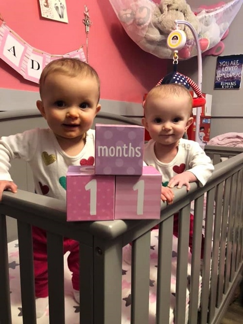 The First Year with Twins Week 48
