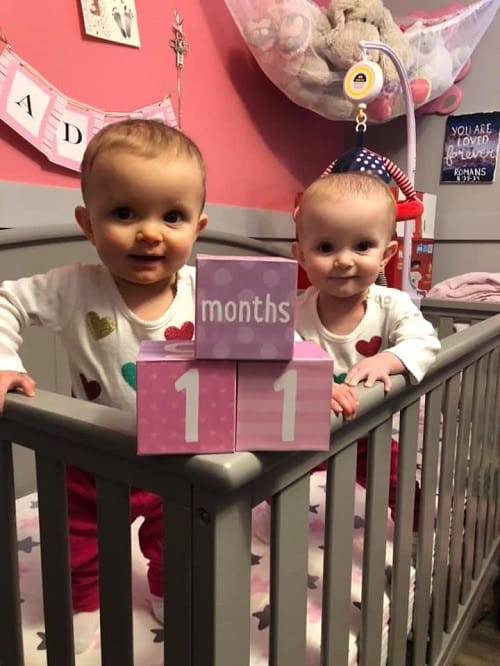 The First Year with Twins 11 Months Old