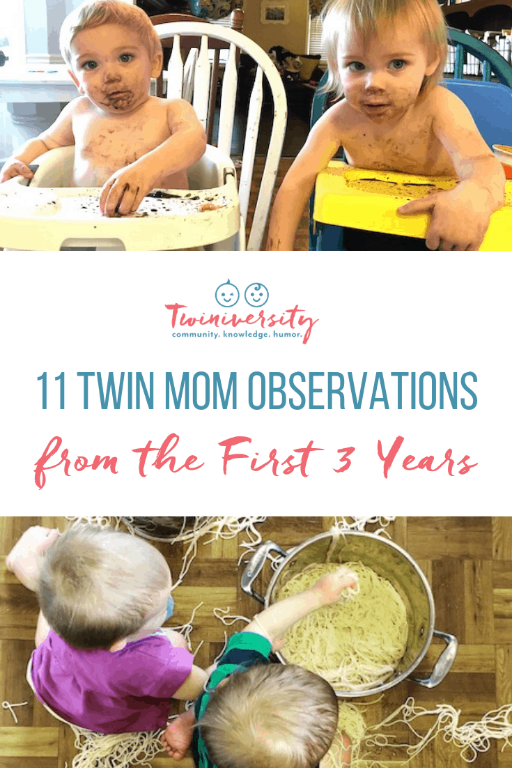 11 Twin Mom Observations from the First 3 Years