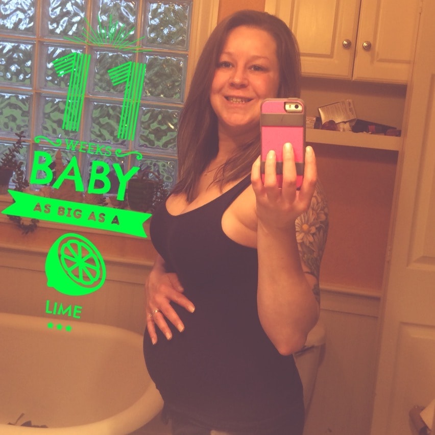 11 weeks pregnant with twins