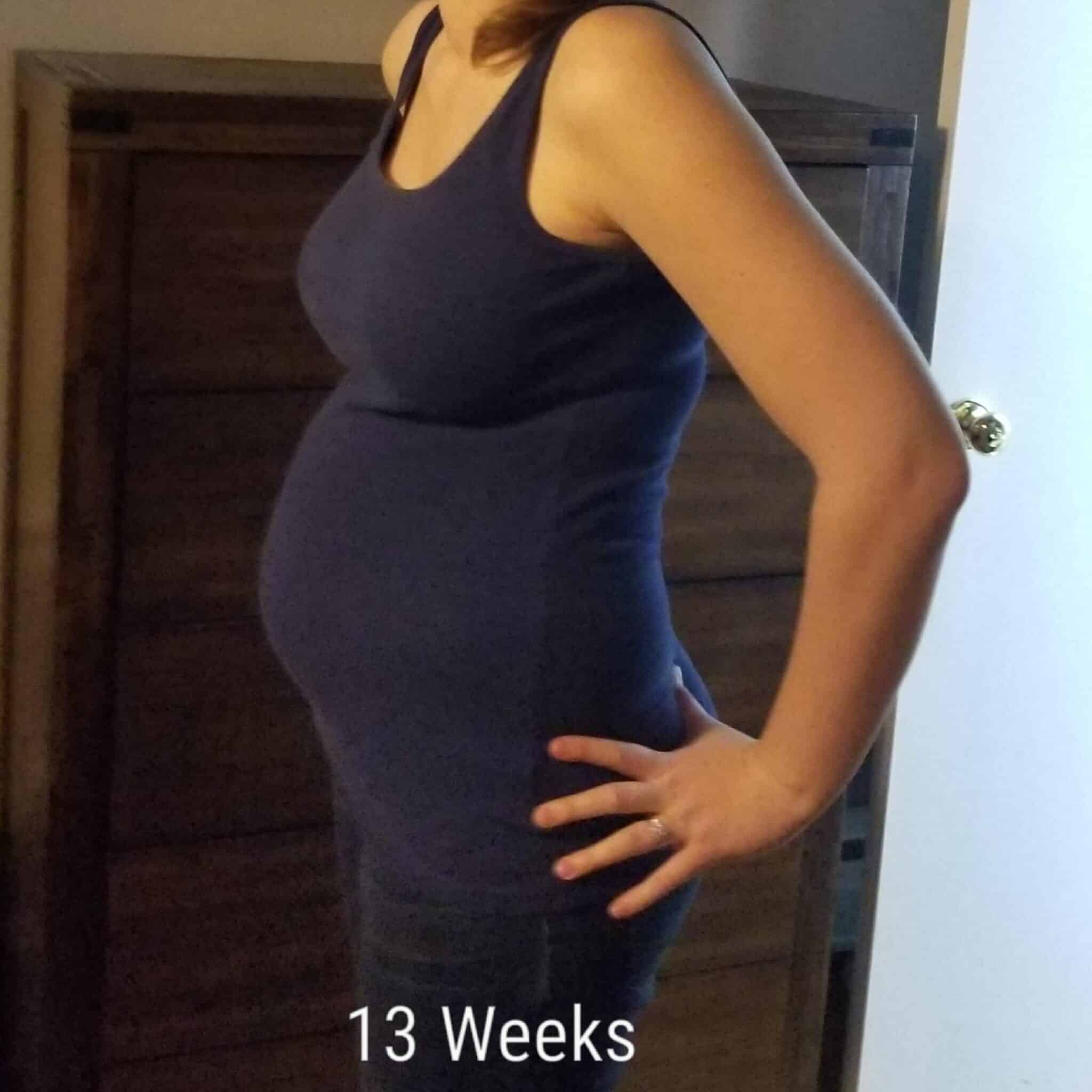 13 weeks pregnant with twins