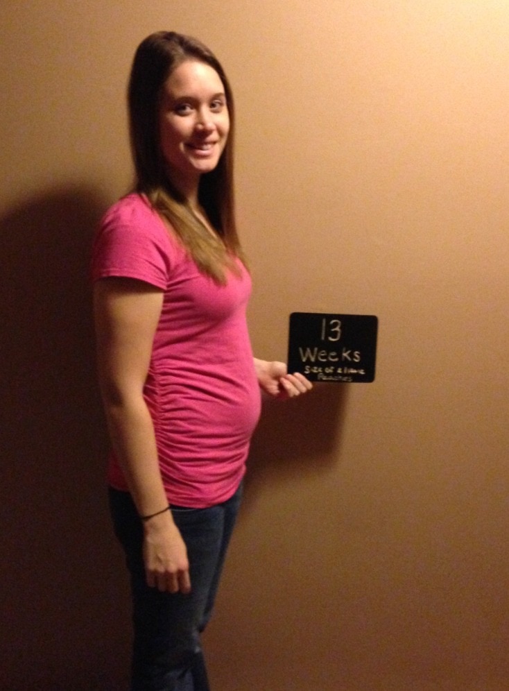 13 weeks pregnant with twins