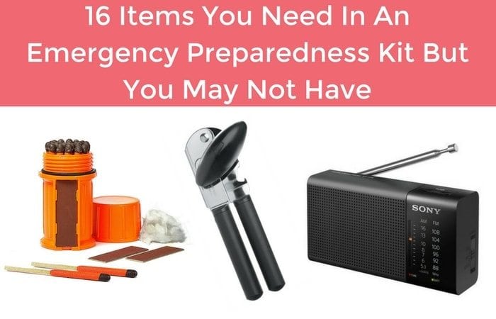 emergency preparedness kit