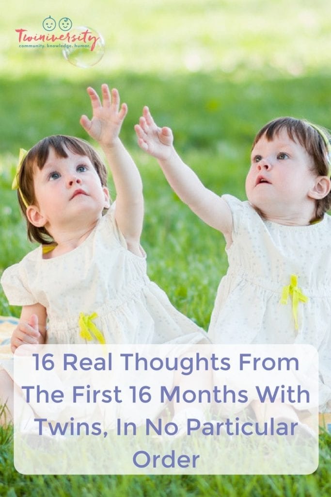 first 16 months with twins