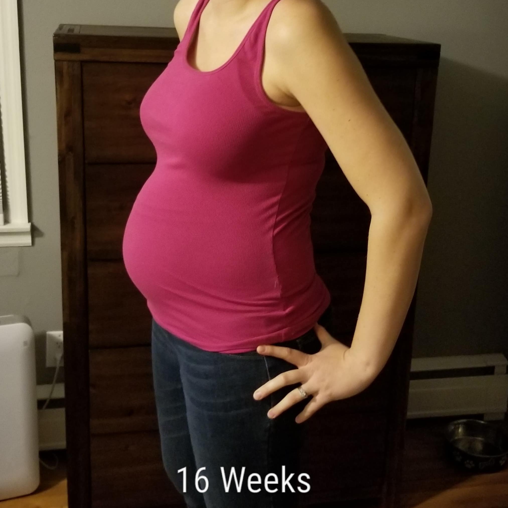 16 weeks pregnant with twins