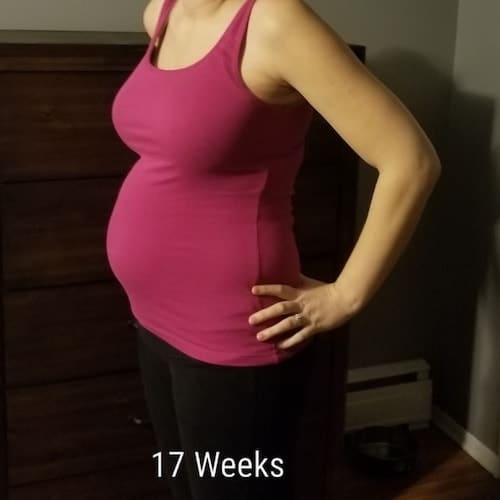 17 weeks pregnant with twins