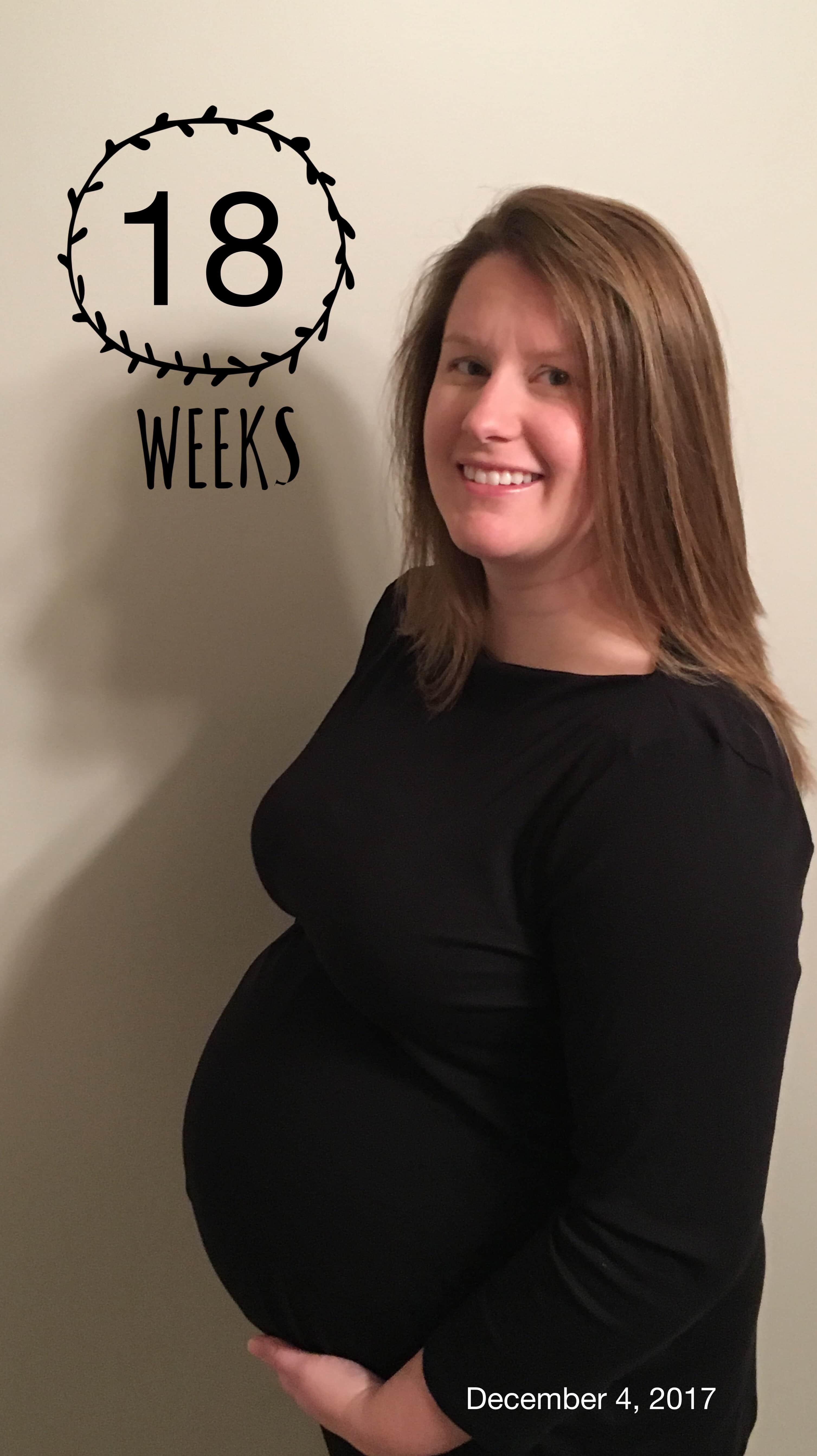 18 weeks pregnant with twins