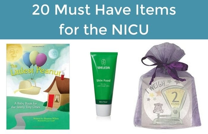 items for the nicu