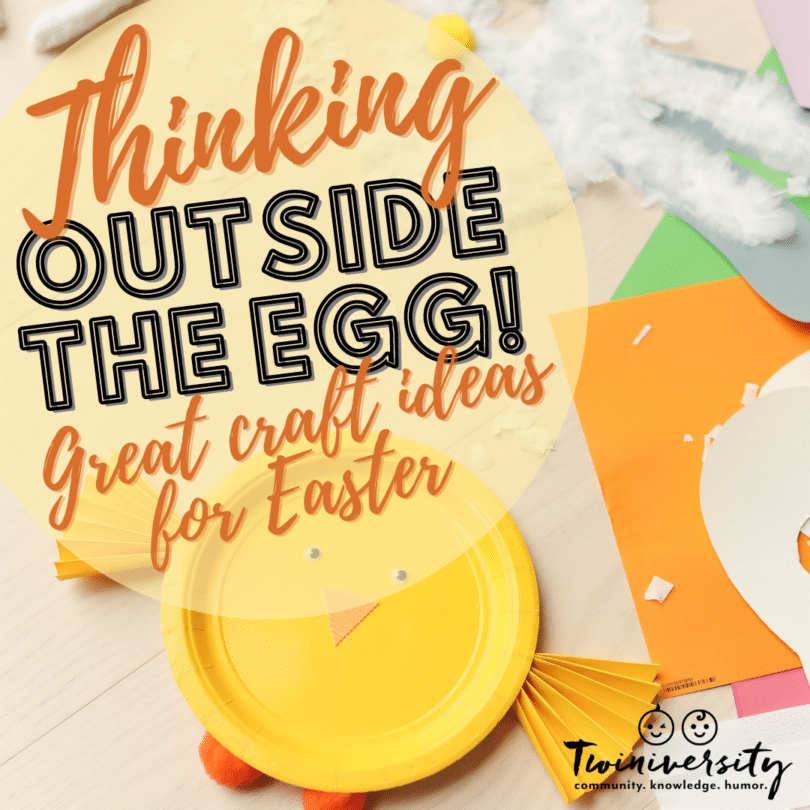 Thinking outside the egg! Great craft ideas for Easter.
