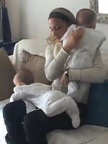 burping twins Baby Basics: Burping Twins