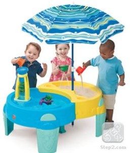 Shady Oasis Sand and Water Table by Step2