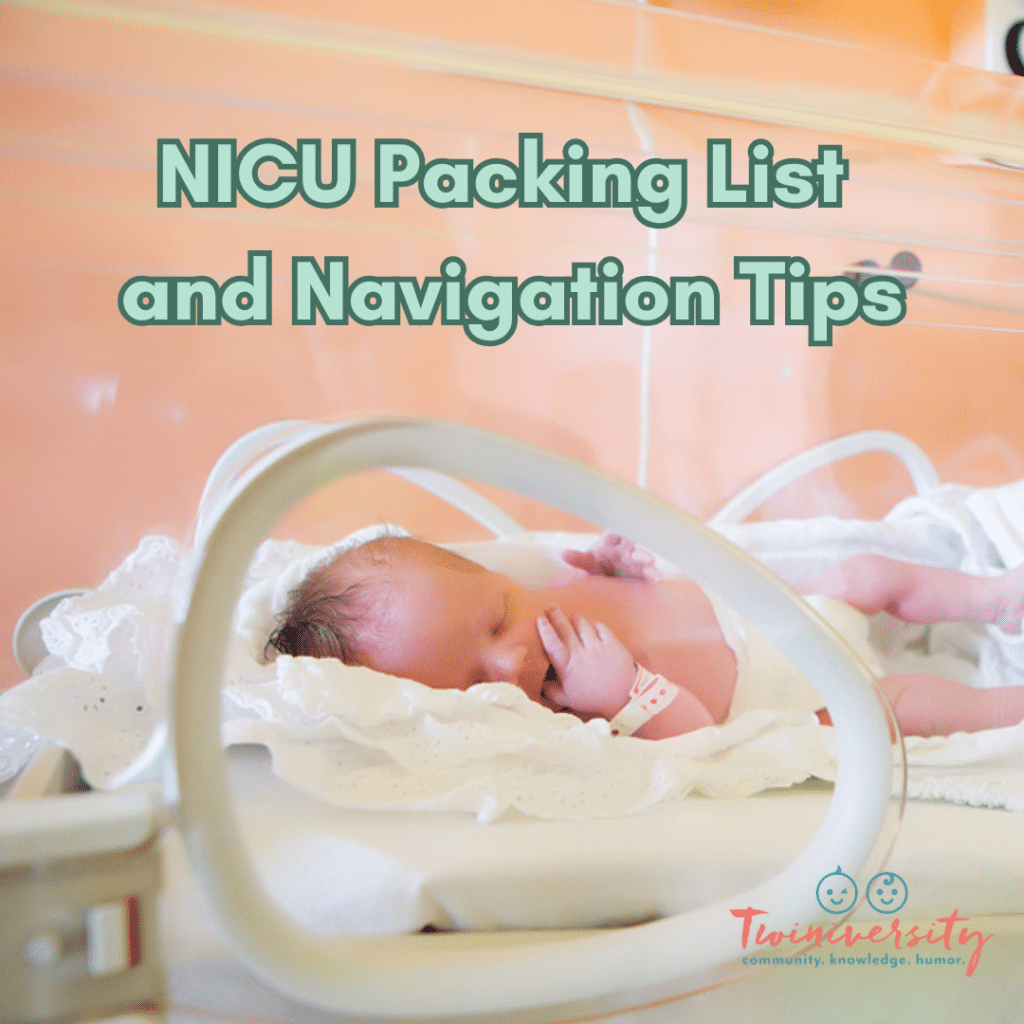 NICU packing list