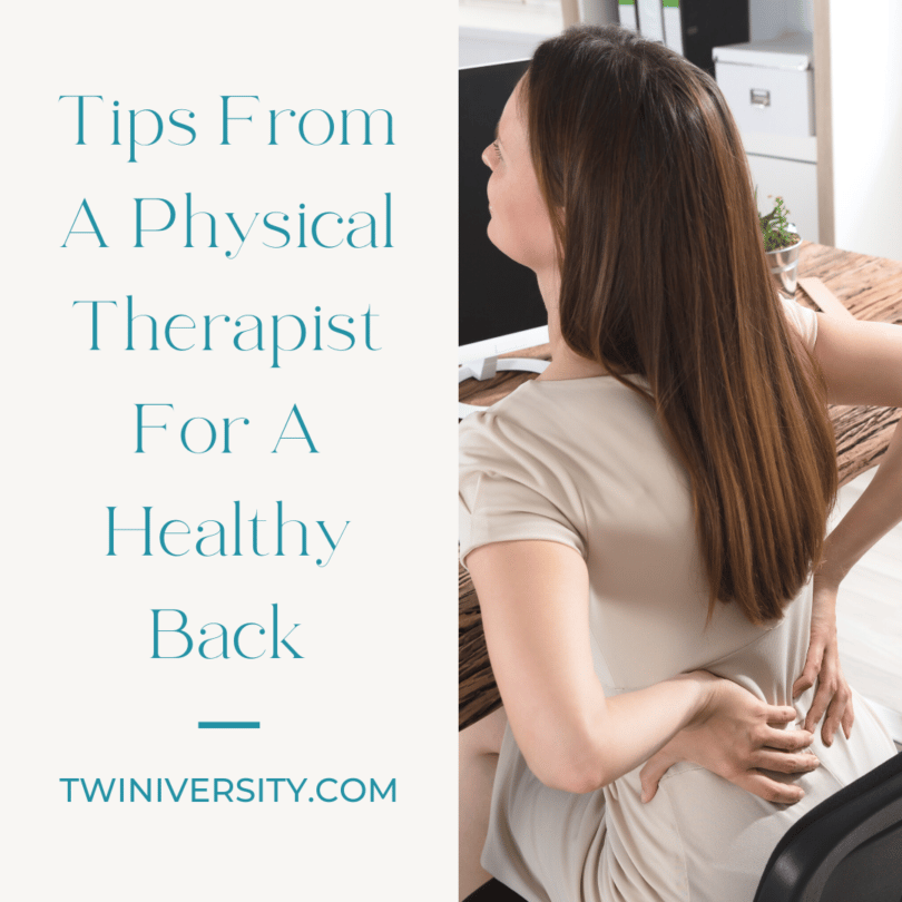 Tips From A Physical Therapist For A Healthy Back