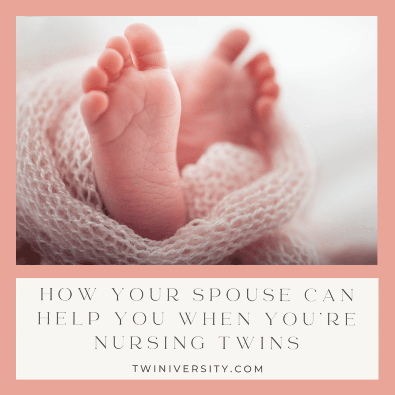 How Your Spouse Can Help You When You're Nursing Twins