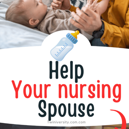 How Your Spouse Can Help You When You&#8217;re Nursing Twins