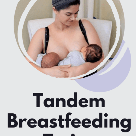 Tandem Breastfeeding Twins