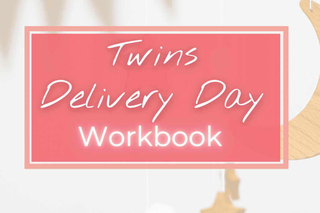 Twins Delivery Day Workbook