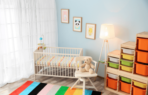 Separate Bedrooms for Twins baby nursery crib