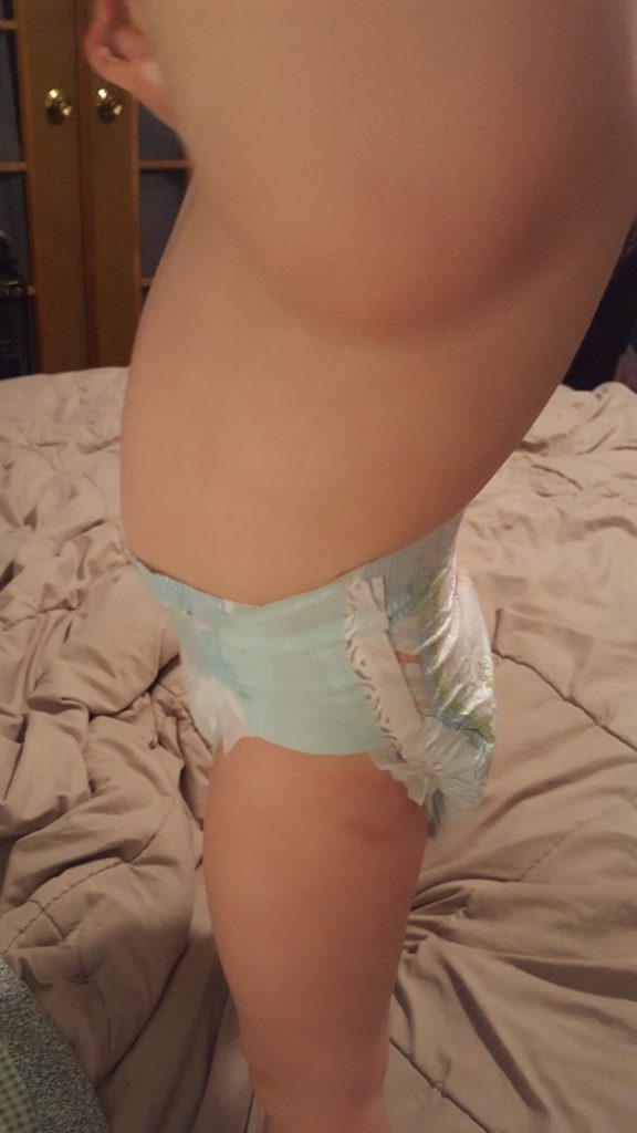 Wetting Pampers Size 7