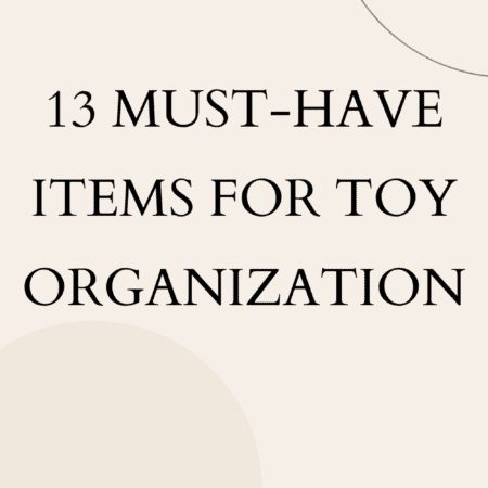 13 Items You Must Have to Organize Your Twins&#8217; Toys