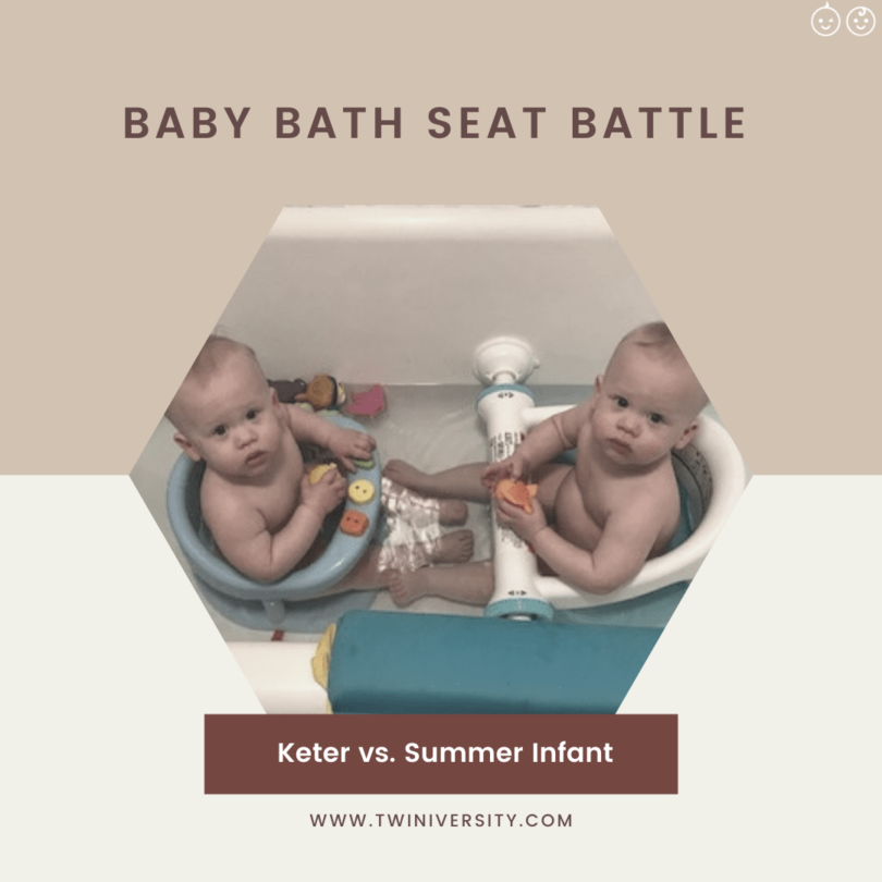 Baby Bath Seat Battle: Summer Infant vs. Keter