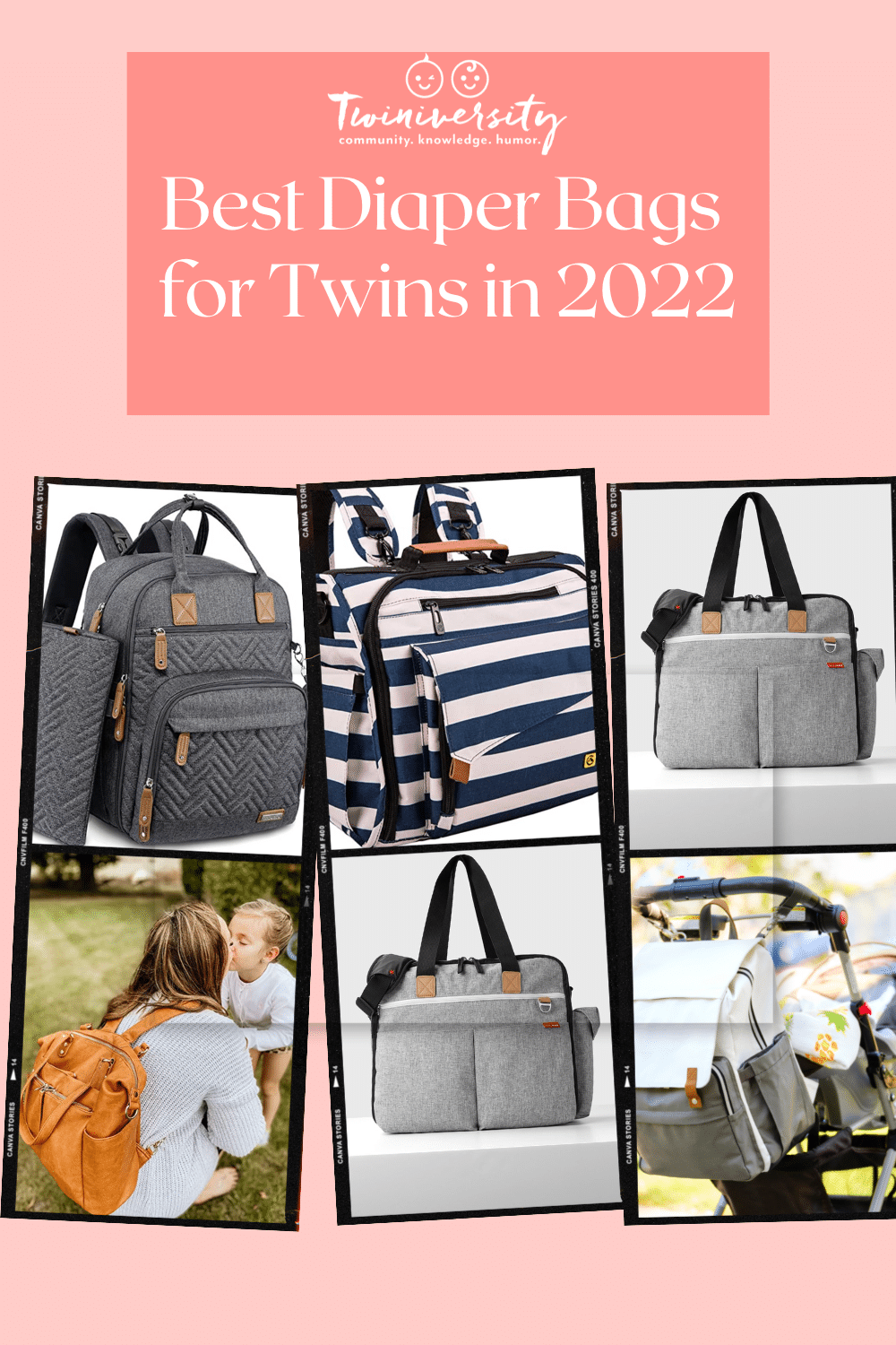 Best Diaper Bag for Twins 2022 - Twiniversity