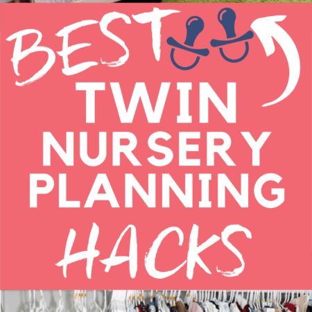 Twin Nursery Planning Pin for Pinterest
