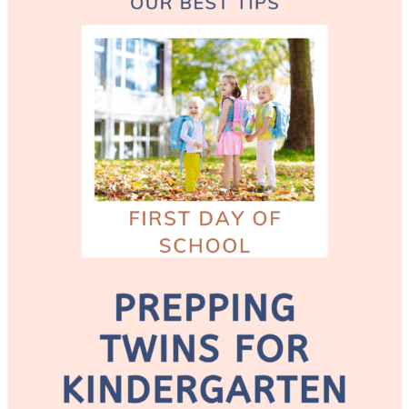 Preparing Twins for Kindergarten: Easing the Transition