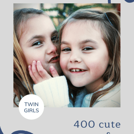 400 Girl Twin Names