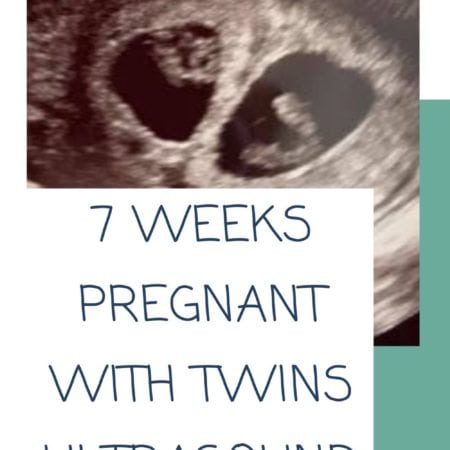 7 Weeks Pregnant with Twins