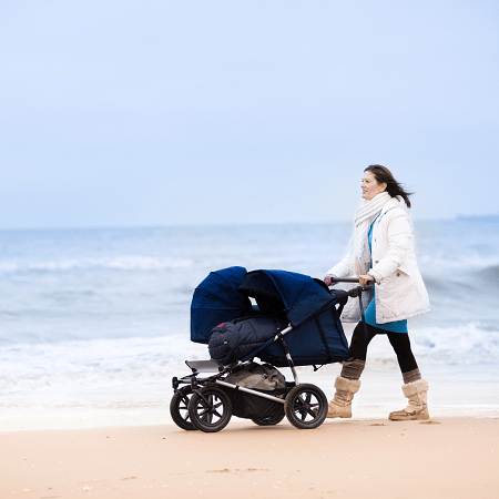 Newborn twins stroller