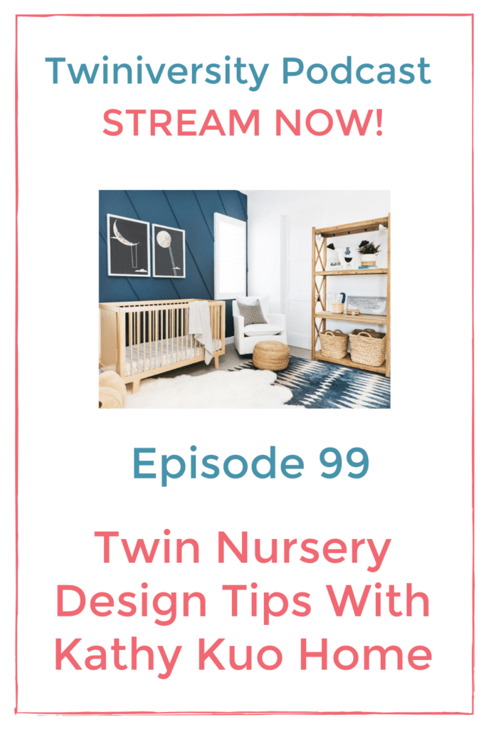 twin nursery pin