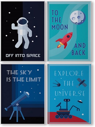 space themed nursery 4 space themed wall hangins pictures