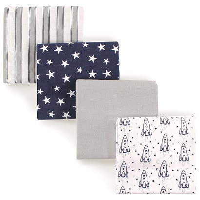 space themed nursery 4 space themed white, grey and navy blue blankets