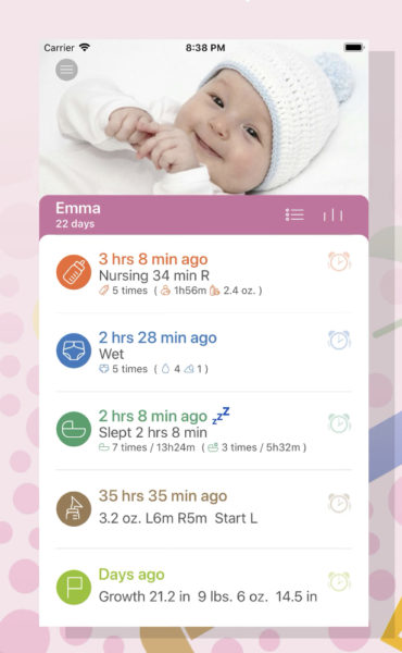 baby tracker app