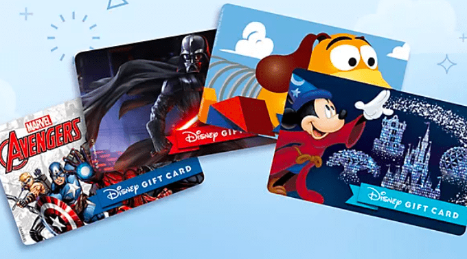 disney gift cards