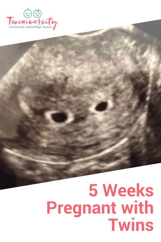 5 Weeks Pregnant with Twins