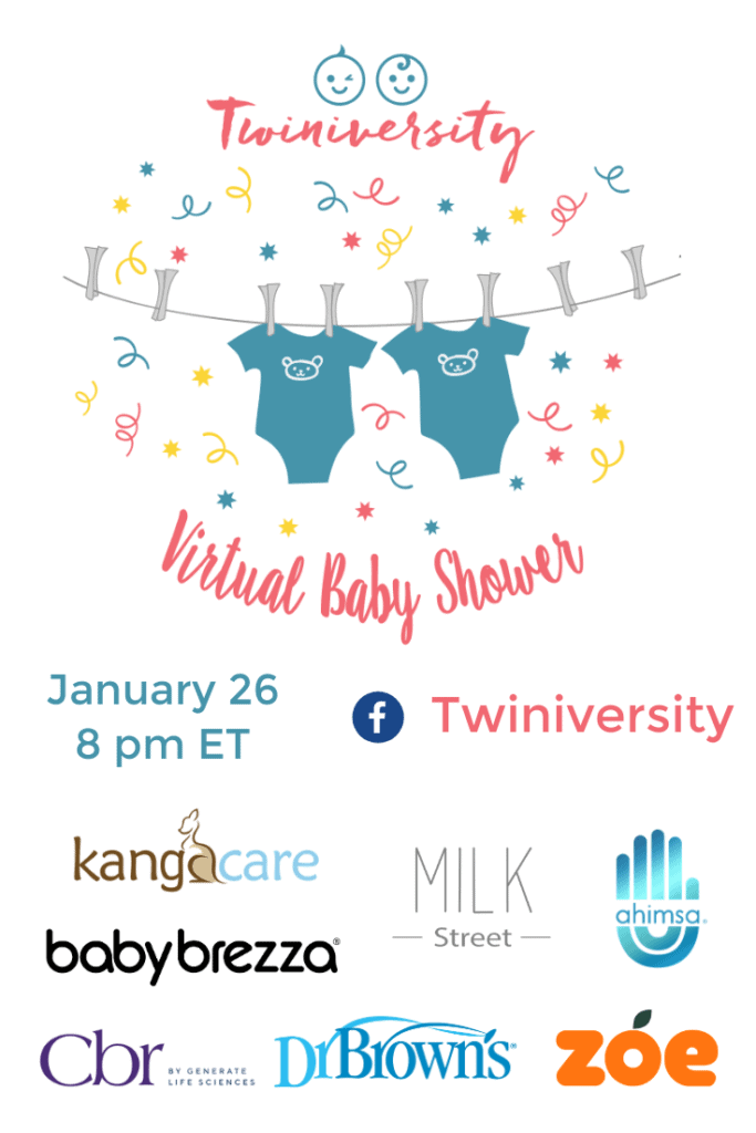 virtual baby shower twiniversity