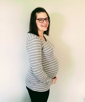 23 週間目の妊娠中の写真 双子妊娠
