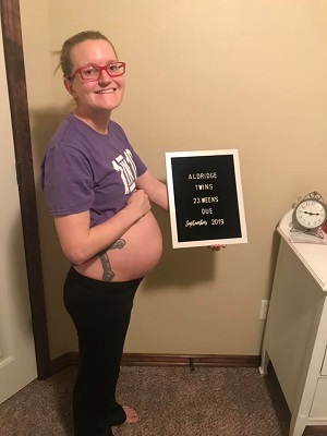 23 settimane incinta di gemelli