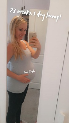 23週妊娠中 双子妊娠23週