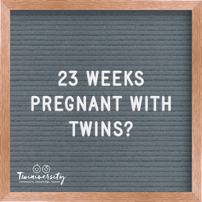 23 Weeks Pregnant with Twins