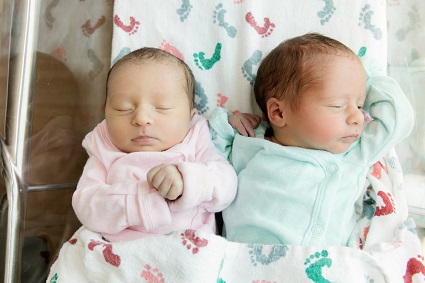 newborn boy girl twins