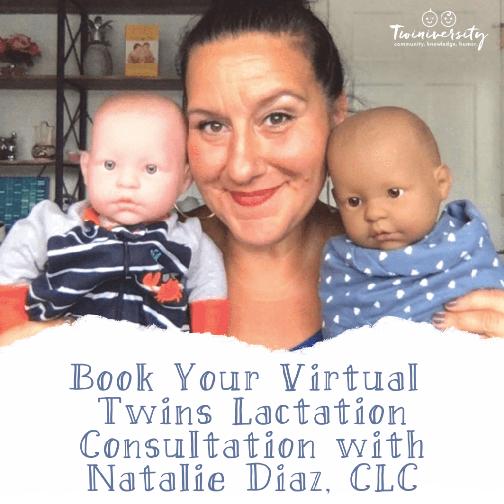 1-Hour Virtual Twins Lactation Consultation with Natalie Diaz, CLC